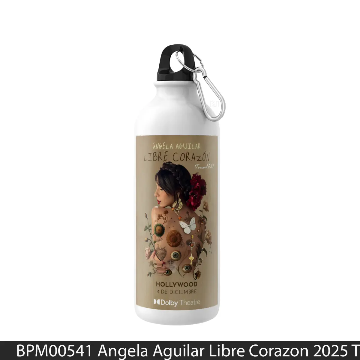 Botol Angela Aguilar Libre Corazon 2025 Tour - Music Sport Bottle