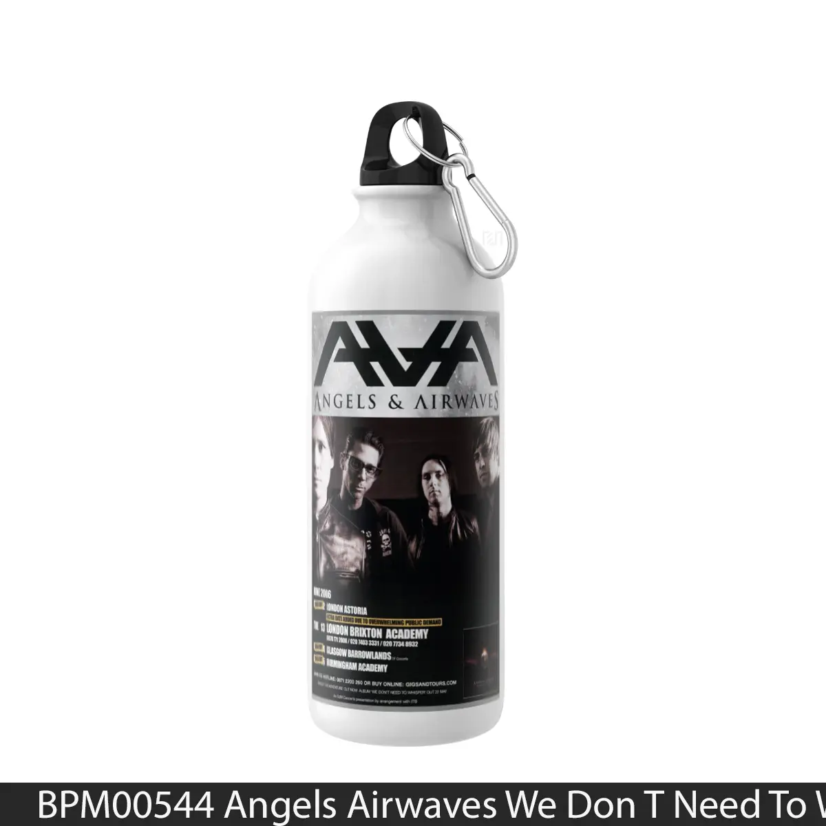 Botol Angels Airwaves We Don T Need To Whisper Uk Tour 2006 - Music Sport Bottle