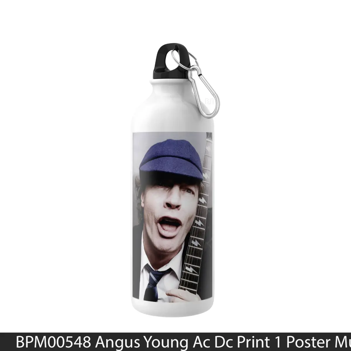 Botol Angus Young Ac Dc Print 1 - Music Sport Bottle