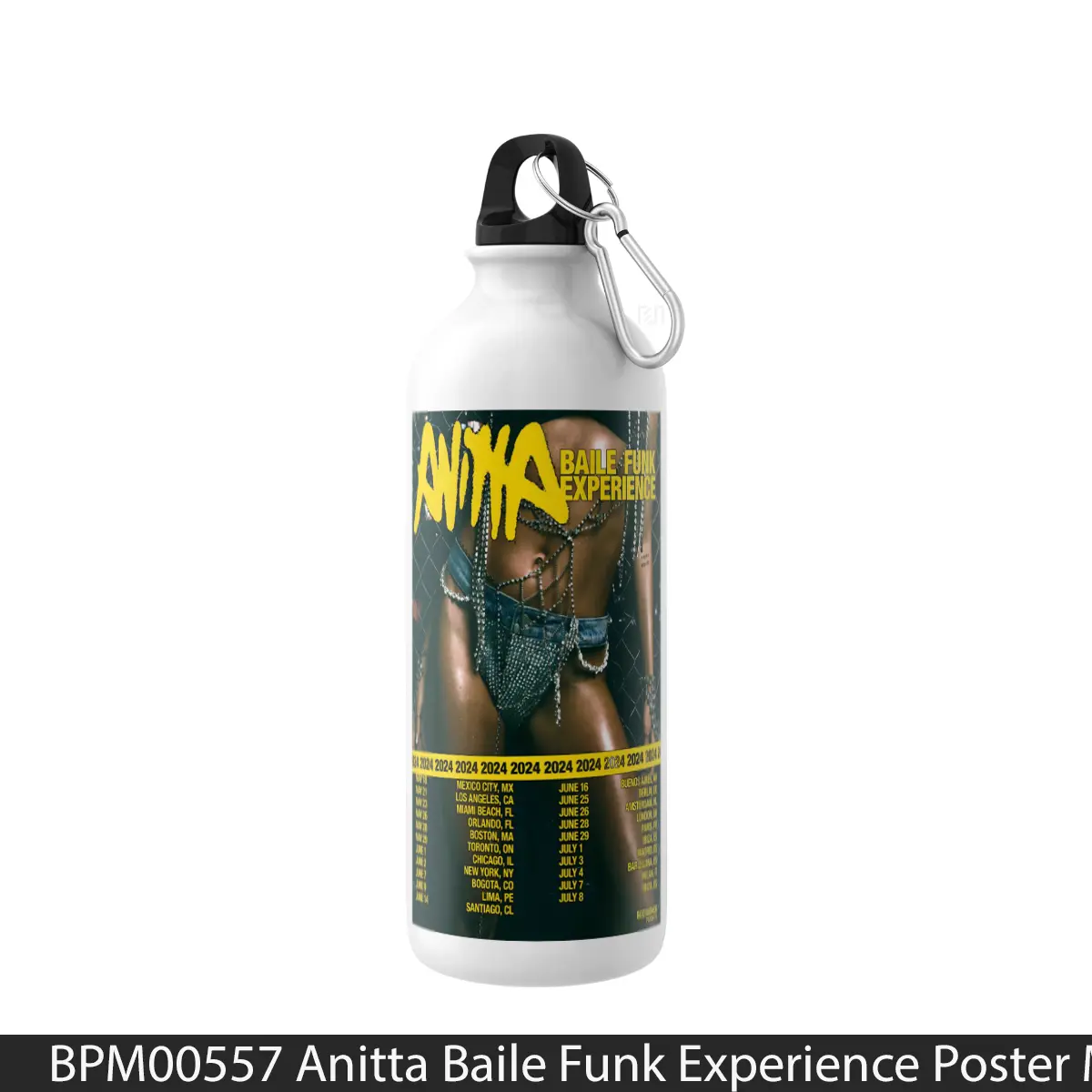 Botol Anitta Baile Funk Experience - Music Sport Bottle