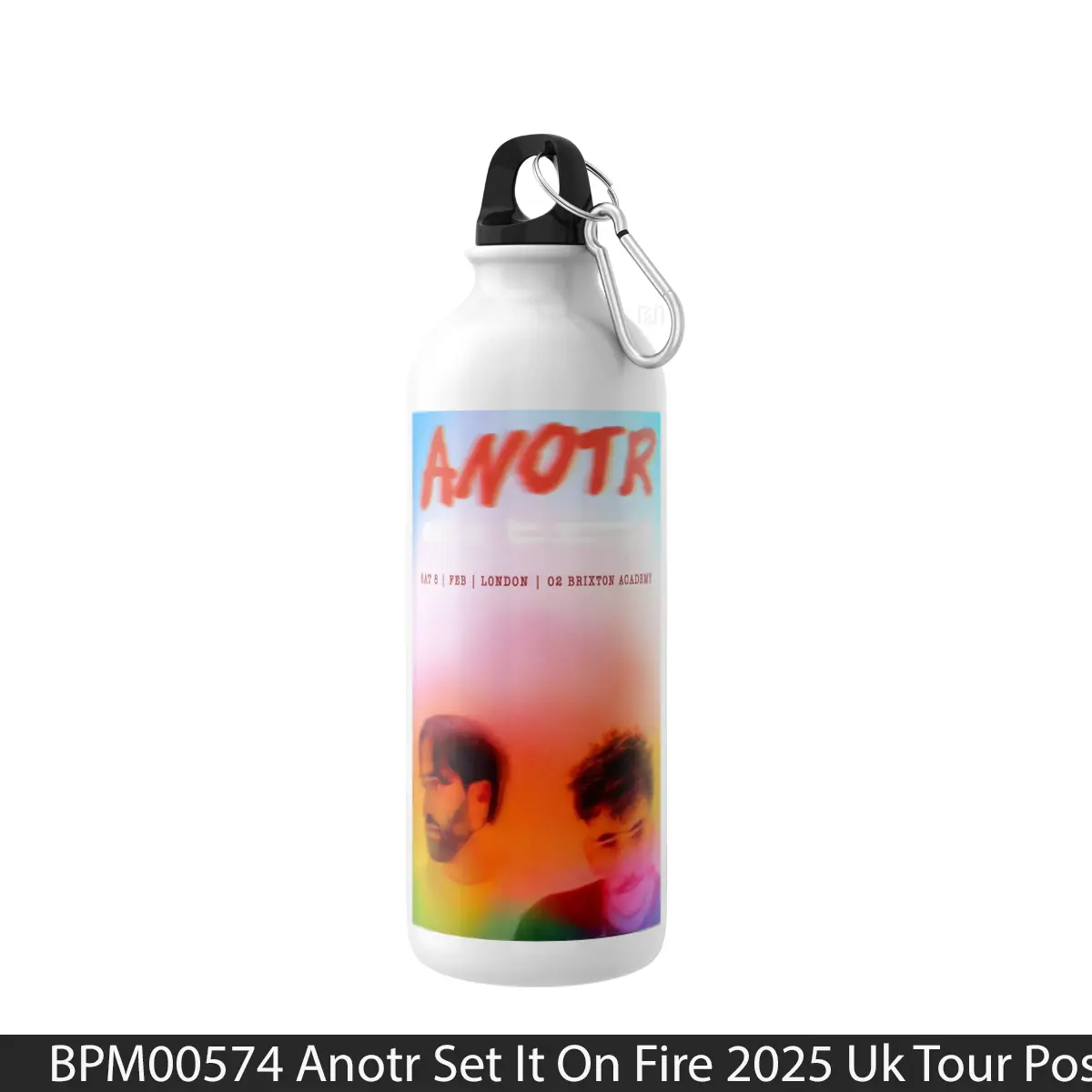 Botol Anotr Set It On Fire 2025 Uk Tour - Music Sport Bottle