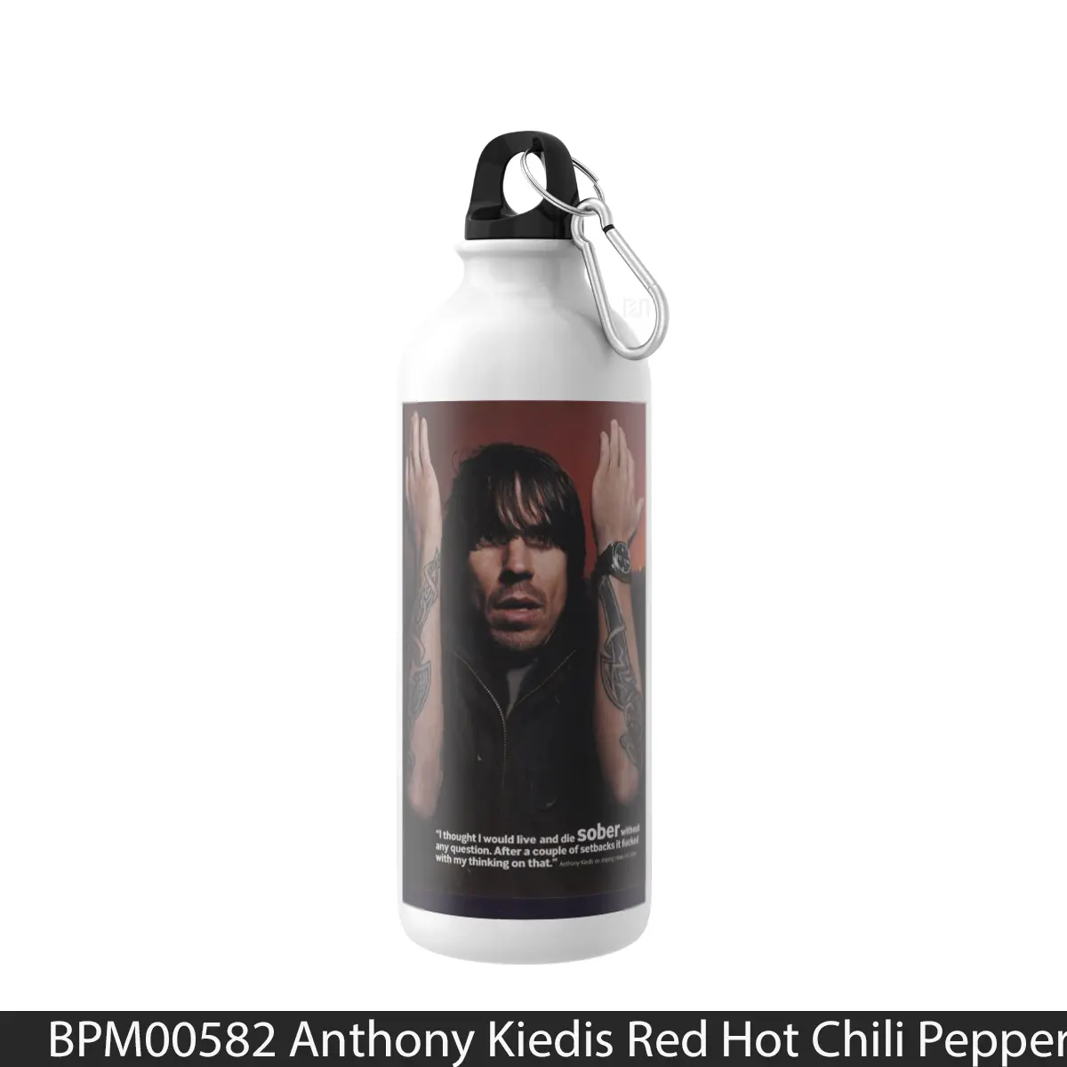 Botol Anthony Kiedis Red Hot Chili Peppers 1 - Music Sport Bottle