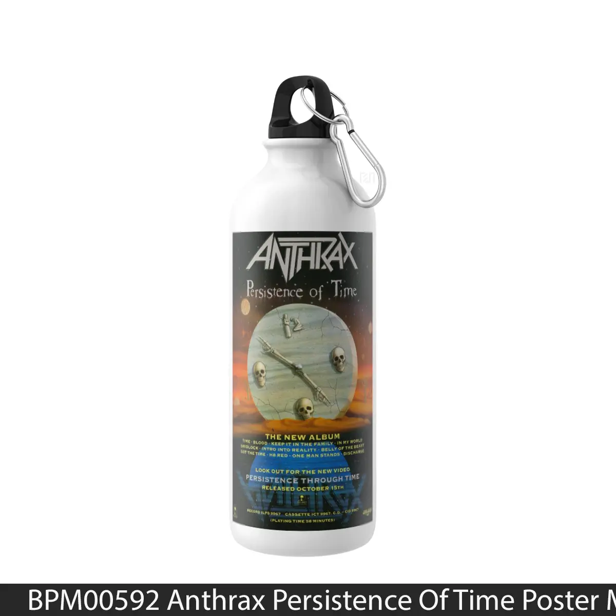 Botol Anthrax Persistence Of Time - Music Sport Bottle
