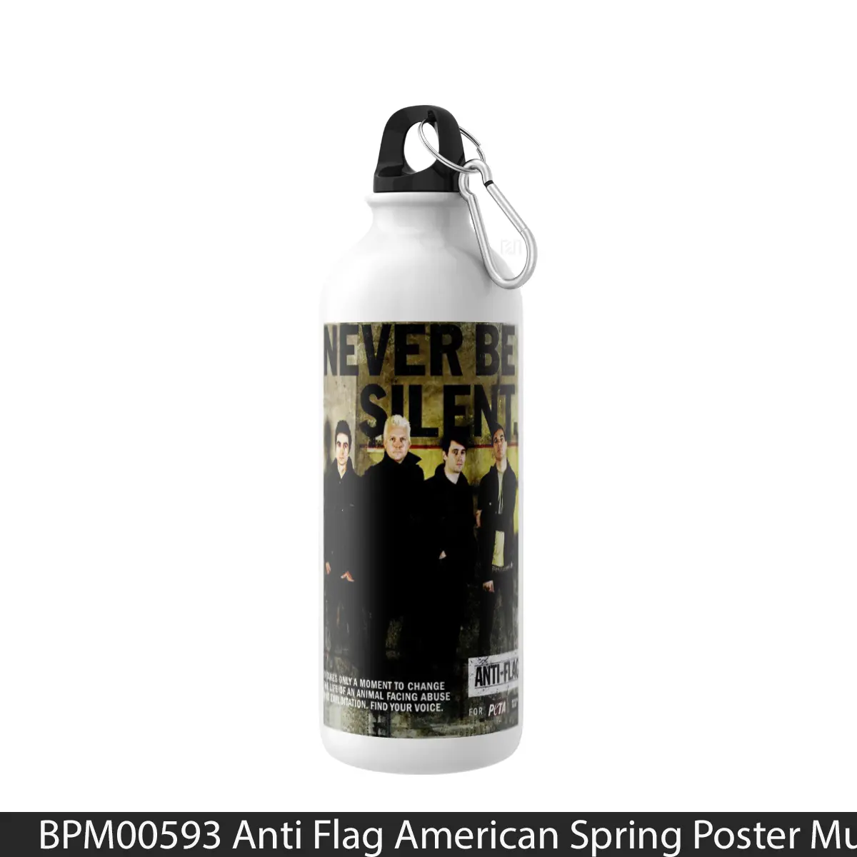 Botol Anti Flag American Spring - Music Sport Bottle