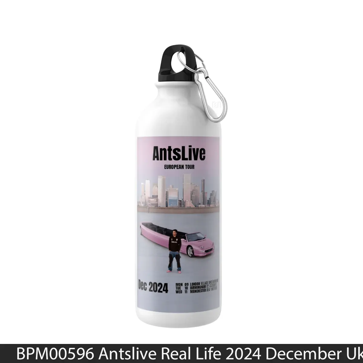 Botol Antslive Real Life 2024 December Uk Tour - Music Sport Bottle
