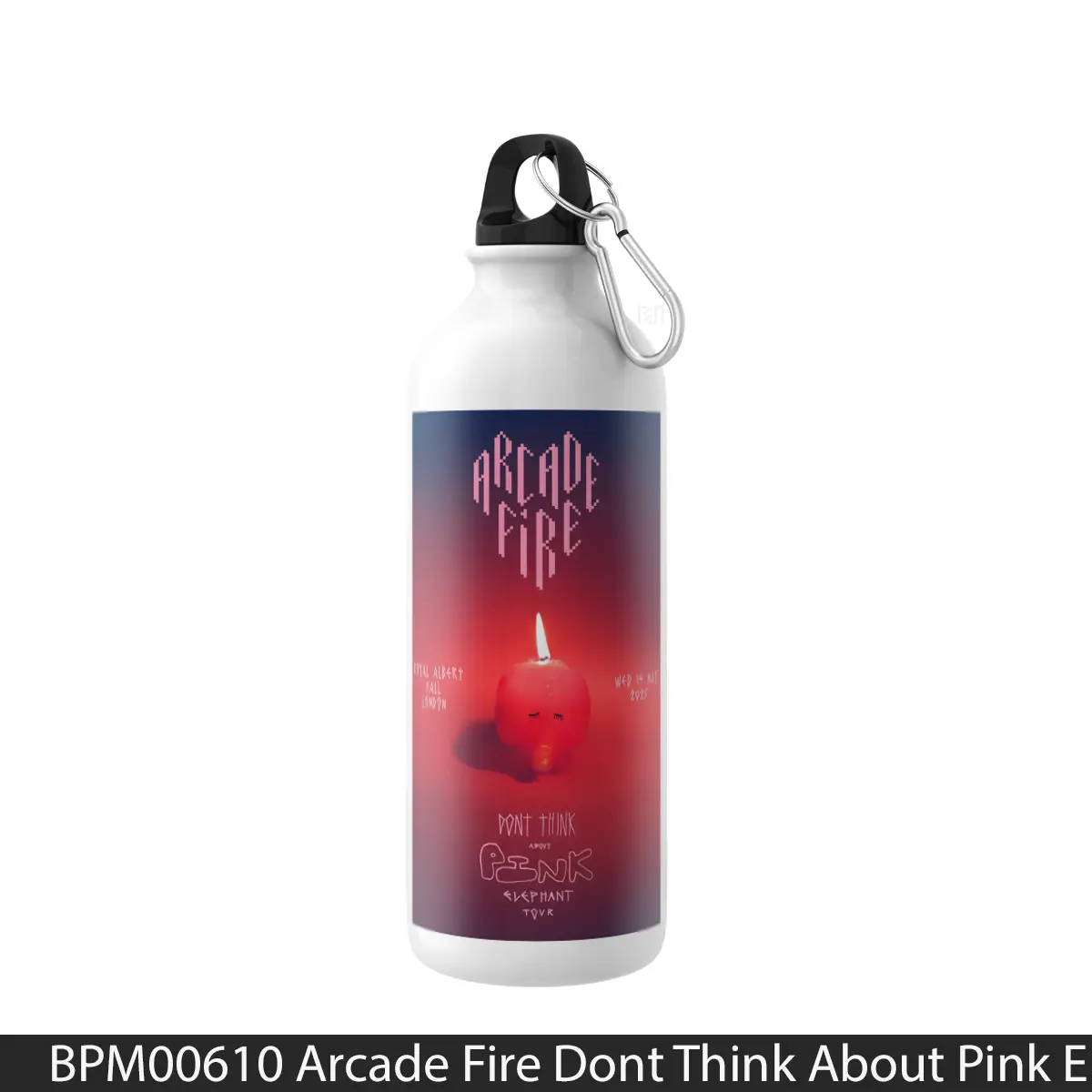 Botol Arcade Fire Dont Think About Pink Elephant 2025 T - Music Sport Bottle