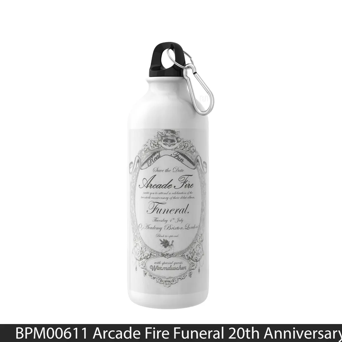 Botol Arcade Fire Funeral 20Th Anniversary 2024 Tour London O2 Brixton Variant 2 - Music Sport Bottle