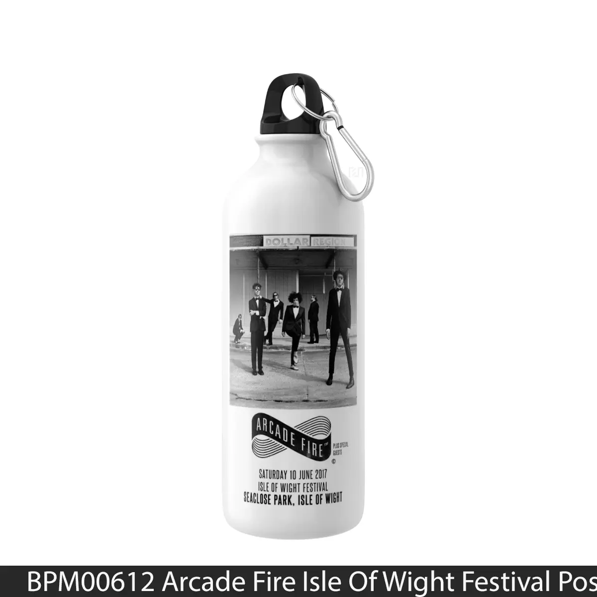 Botol Arcade Fire Isle Of Wight Festival - Music Sport Bottle