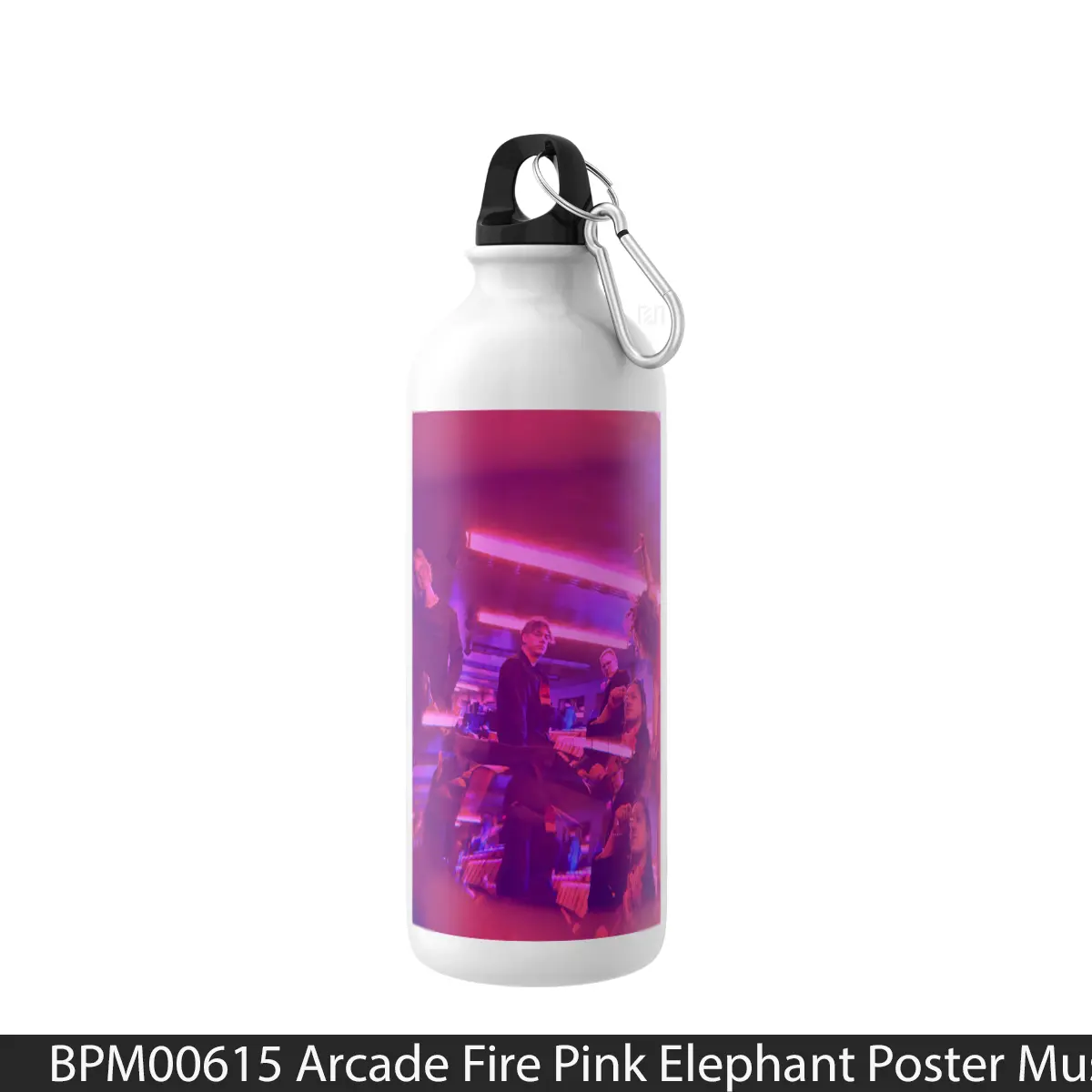 Botol Arcade Fire Pink Elephant - Music Sport Bottle