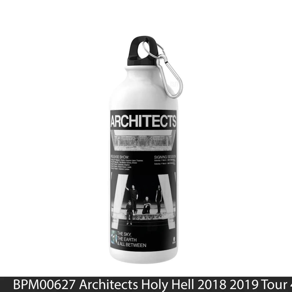 Botol Architects Holy Hell 2018 2019 Tour 4 - Music Sport Bottle