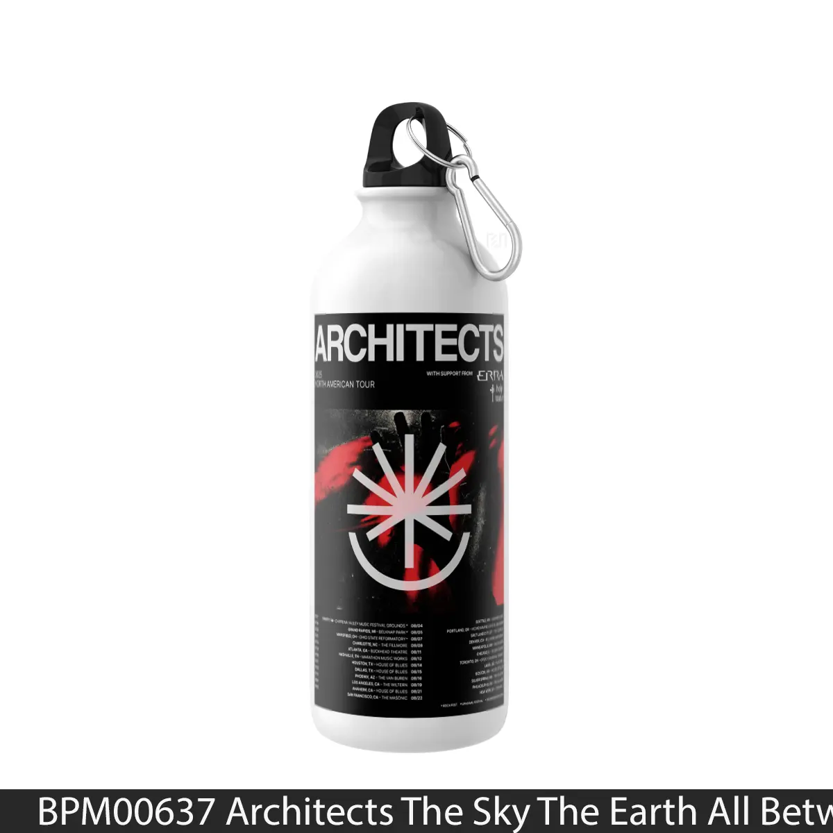 Botol Architects The Sky The Earth All Between 2025 N - Music Sport Bottle