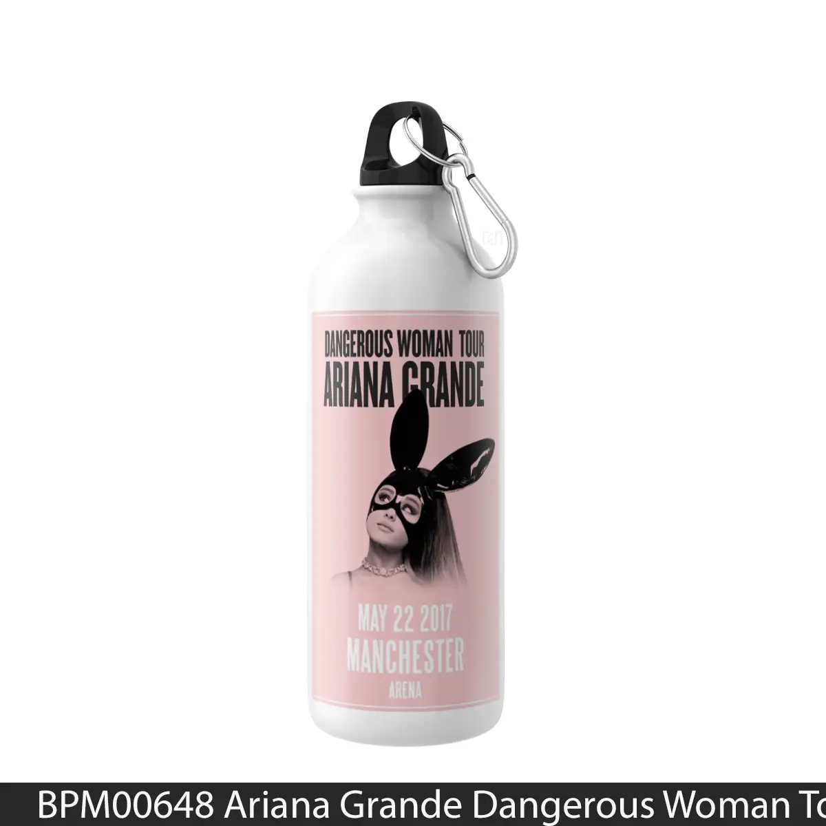 Botol Ariana Grande Dangerous Woman Tour Manchester 2017 - Music Sport Bottle