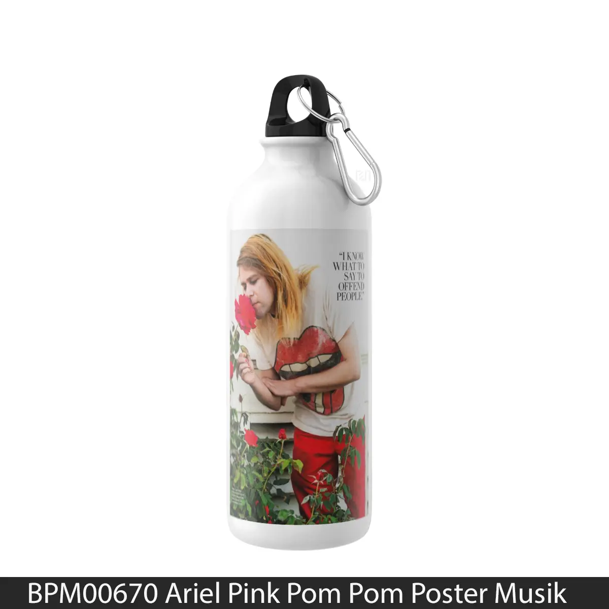 Botol Ariel Pink Pom Pom - Music Sport Bottle