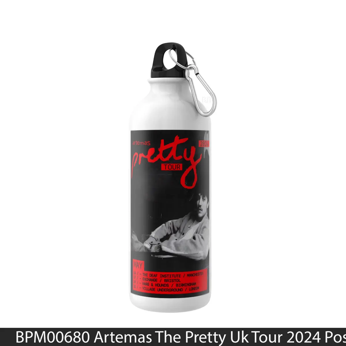 Botol Artemas The Pretty Uk Tour 2024 - Music Sport Bottle