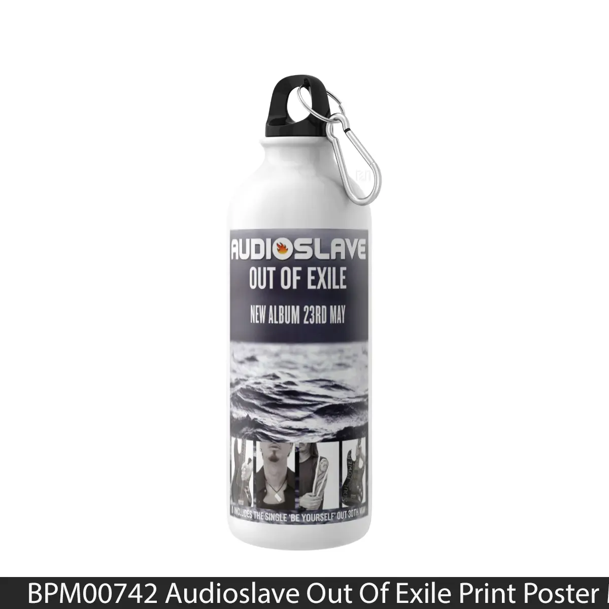 Botol Audioslave Out Of Exile Print - Music Sport Bottle