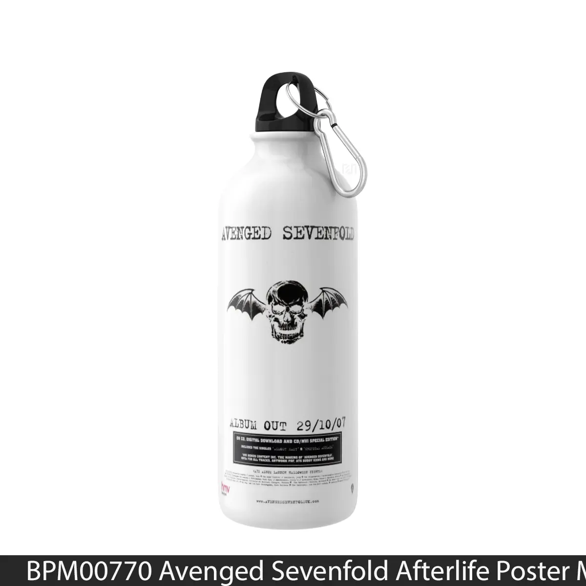 Botol Avenged Sevenfold Afterlife - Music Sport Bottle
