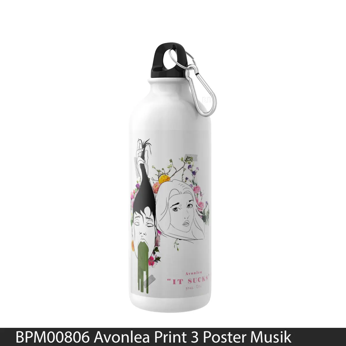 Botol Avonlea Print 3 - Music Sport Bottle