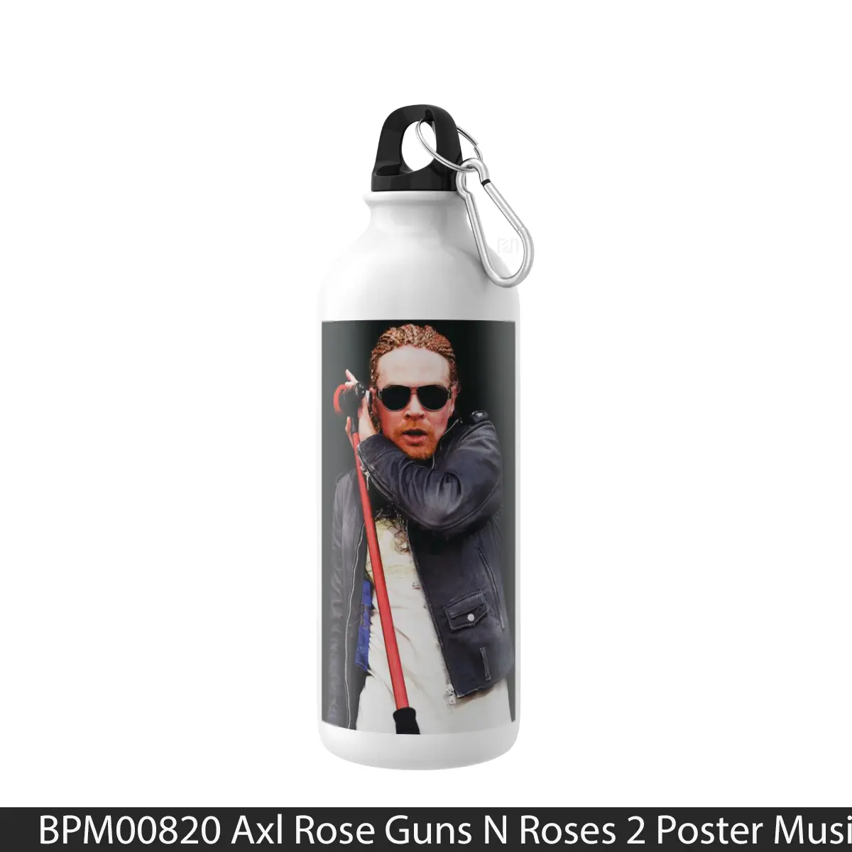 Botol Axl Rose Guns N Roses 2 - Music Sport Bottle