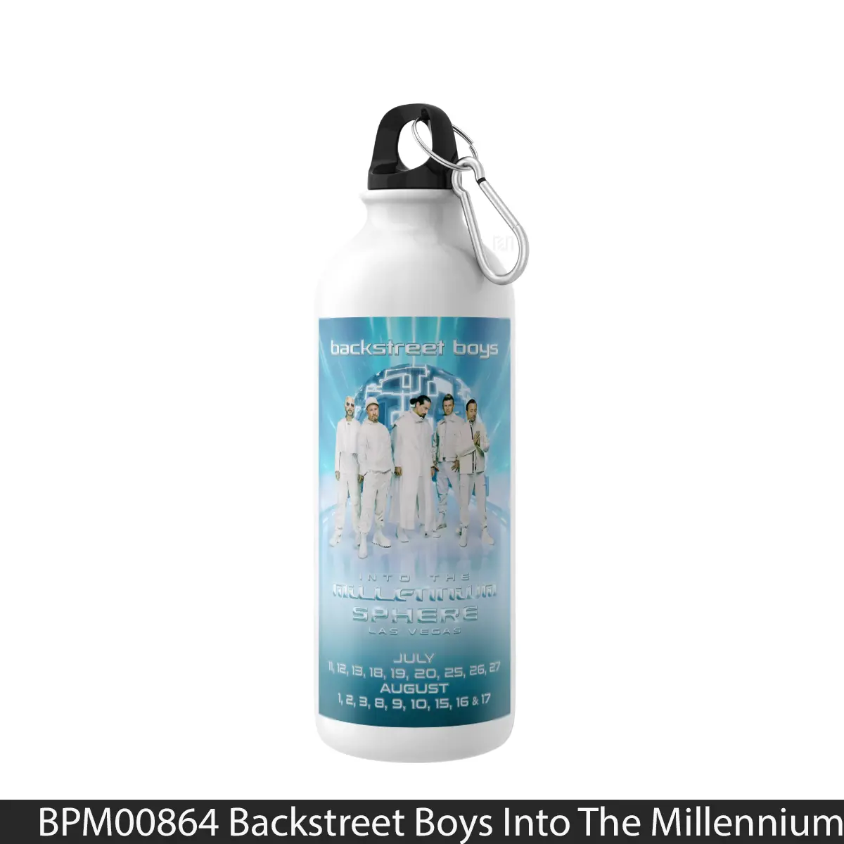 Botol Backstreet Boys Into The Millennium Tour 2025 Las Vegas - Music Sport Bottle