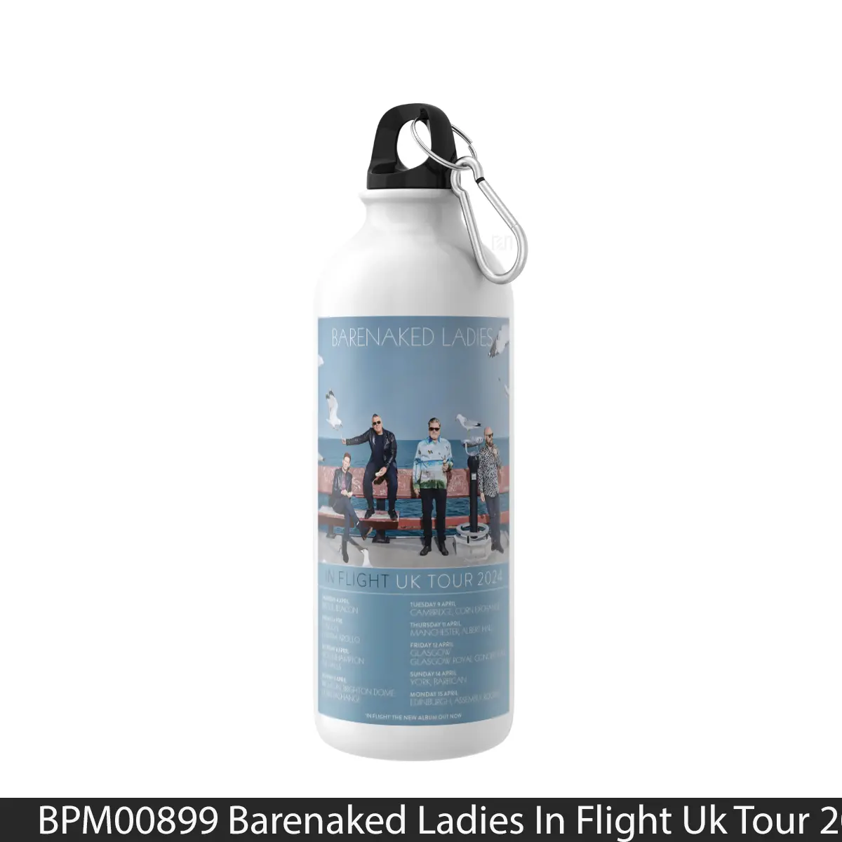 Botol Barenaked Ladies In Flight Uk Tour 2023 - Music Sport Bottle