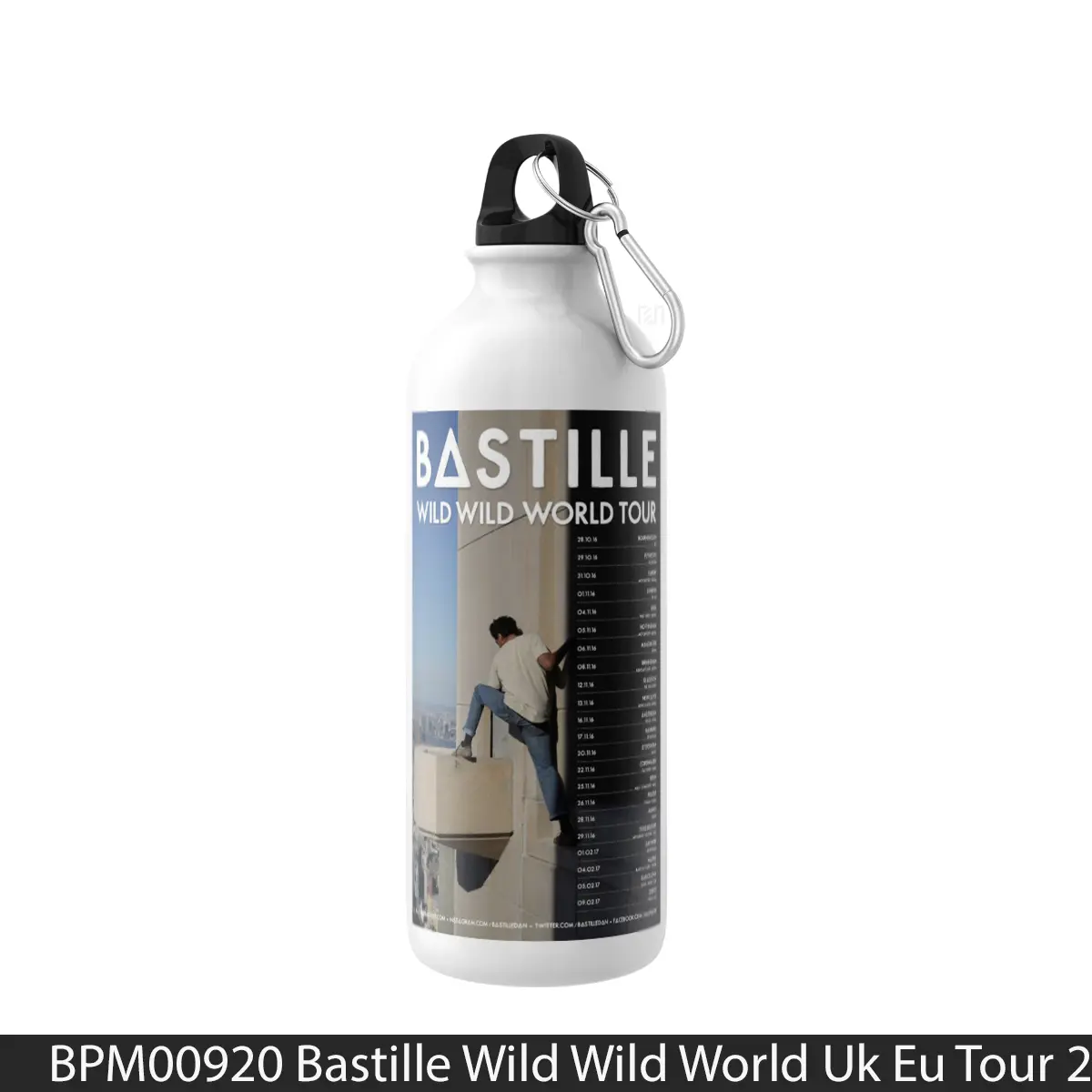 Botol Bastille Wild Wild World Uk Eu Tour 2016 - Music Sport Bottle