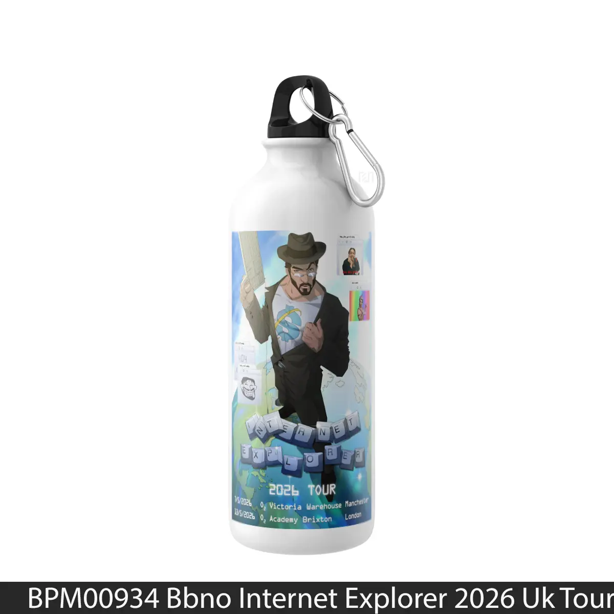 Botol Bbno Internet Explorer 2026 Uk Tour 1 - Music Sport Bottle