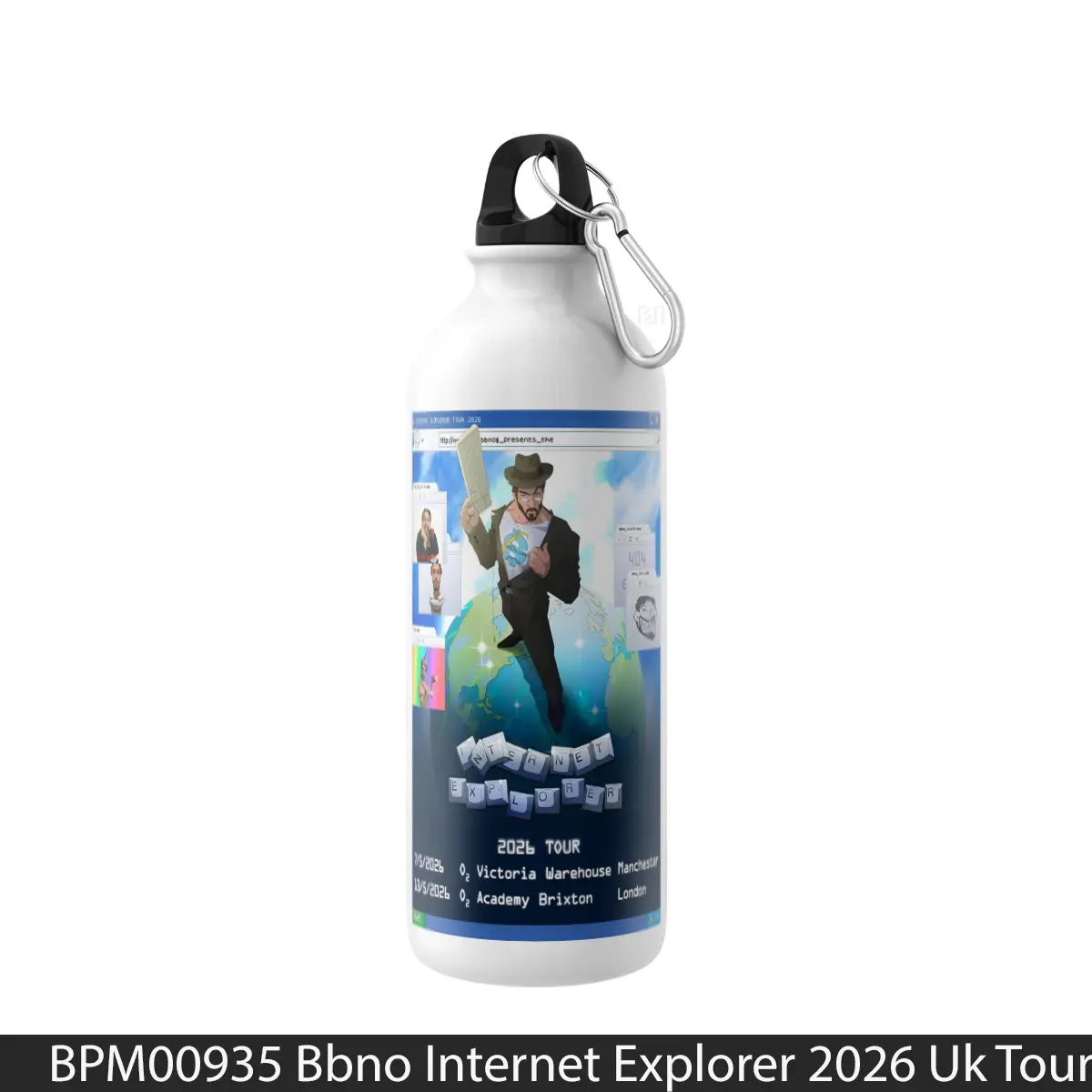 Botol Bbno Internet Explorer 2026 Uk Tour - Music Sport Bottle