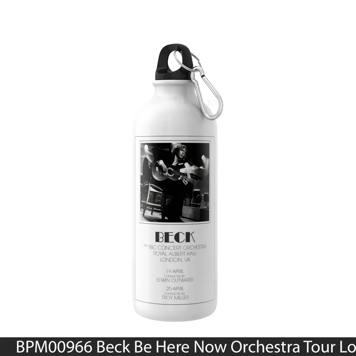 Botol Beck Be Here Now Orchestra Tour London - Music Sport Bottle