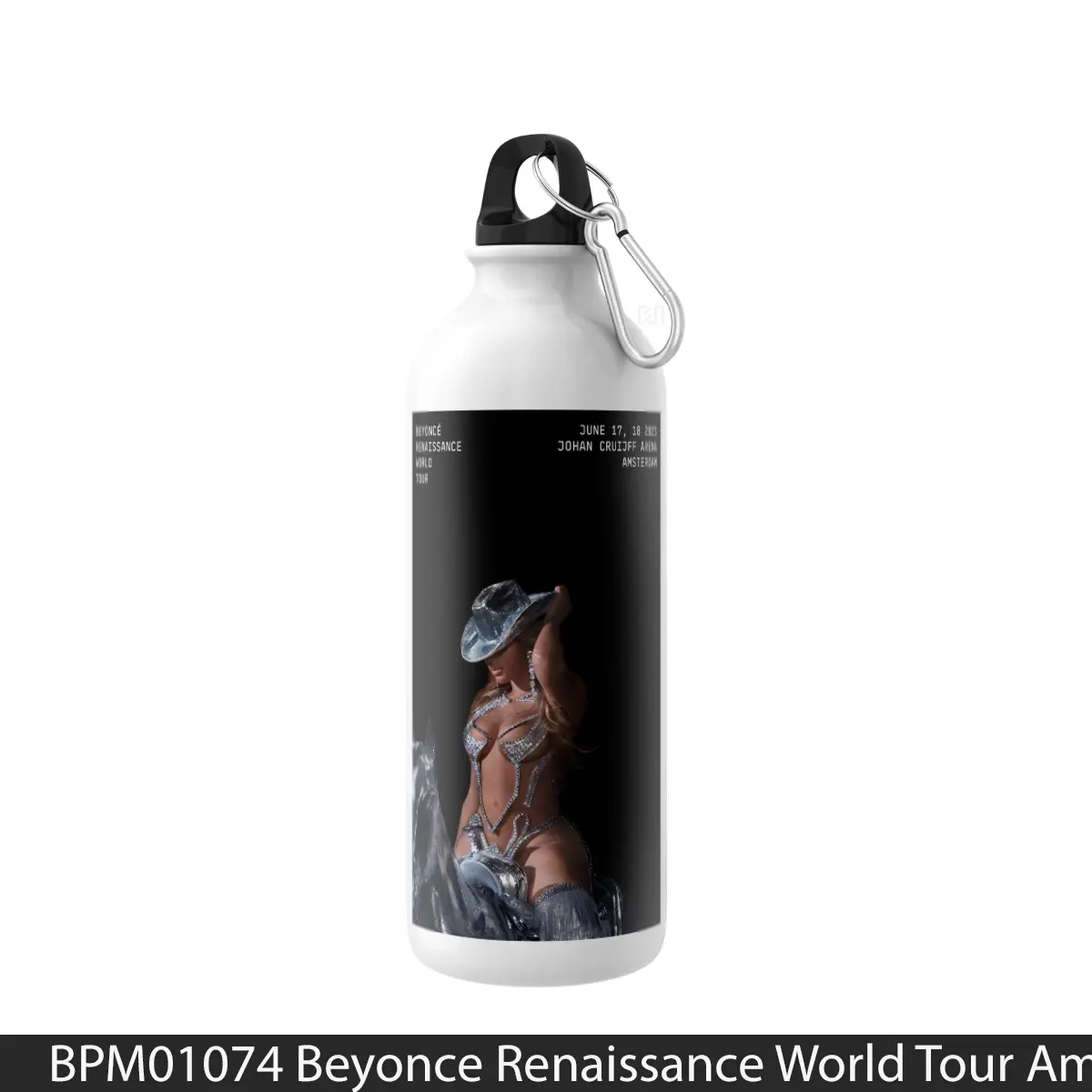Botol Beyonce Renaissance World Tour Amsterdam 2023 - Music Sport Bottle