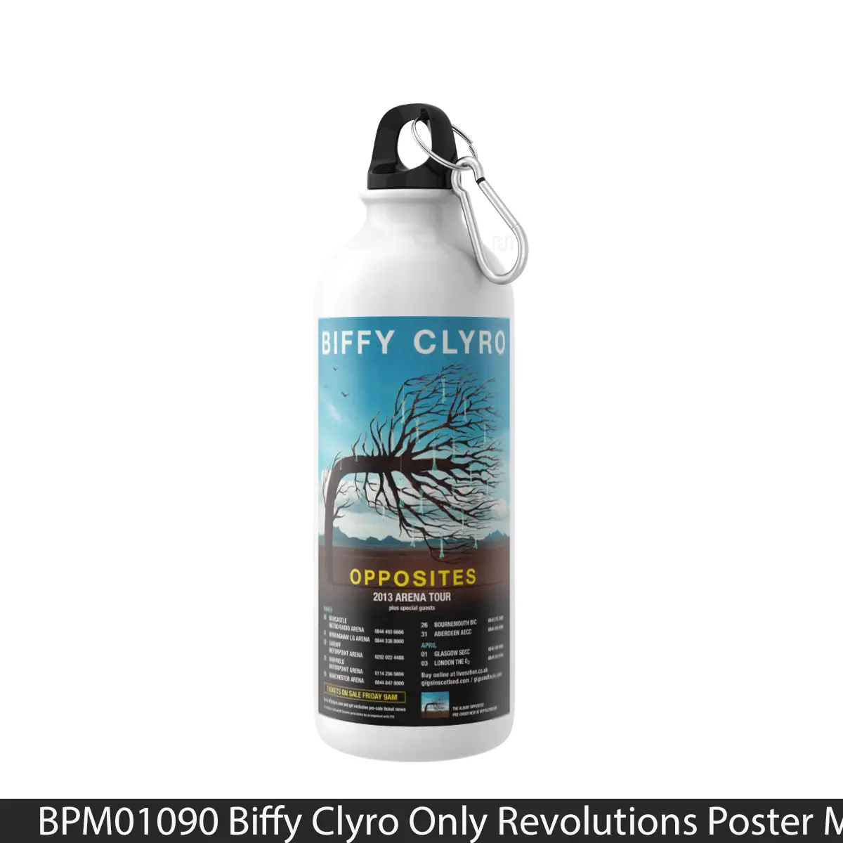 Botol Biffy Clyro Only Revolutions - Music Sport Bottle