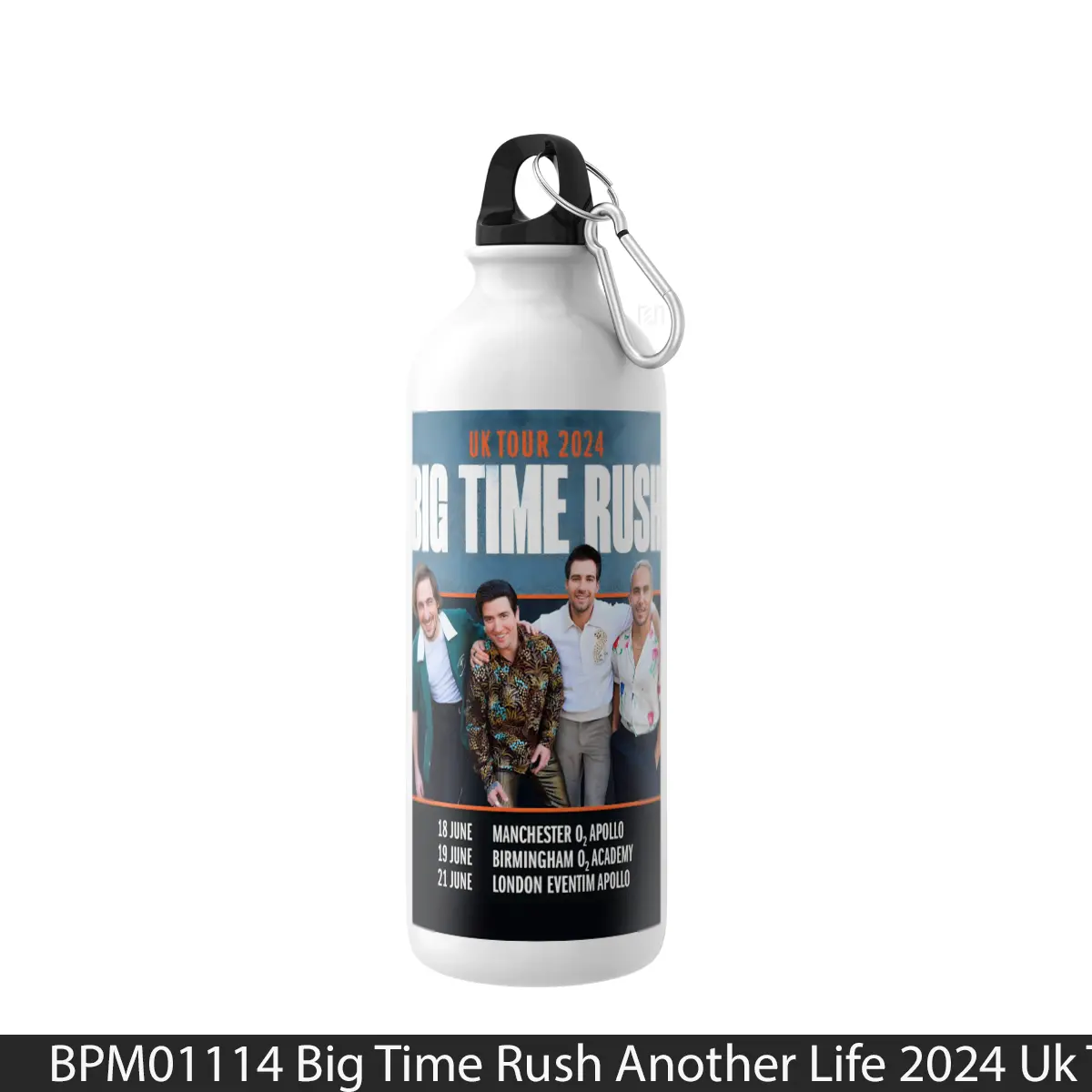 Botol Big Time Rush Another Life 2024 Uk Tour - Music Sport Bottle