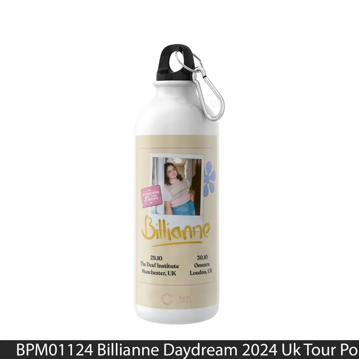 Botol Billianne Daydream 2024 Uk Tour - Music Sport Bottle