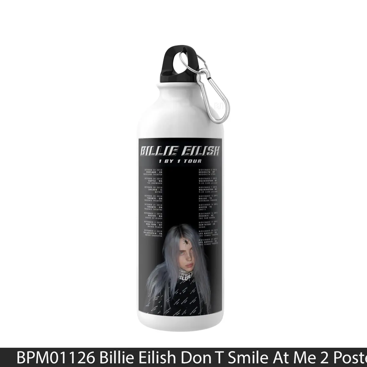 Botol Billie Eilish Don T Smile At Me 2 - Music Sport Bottle