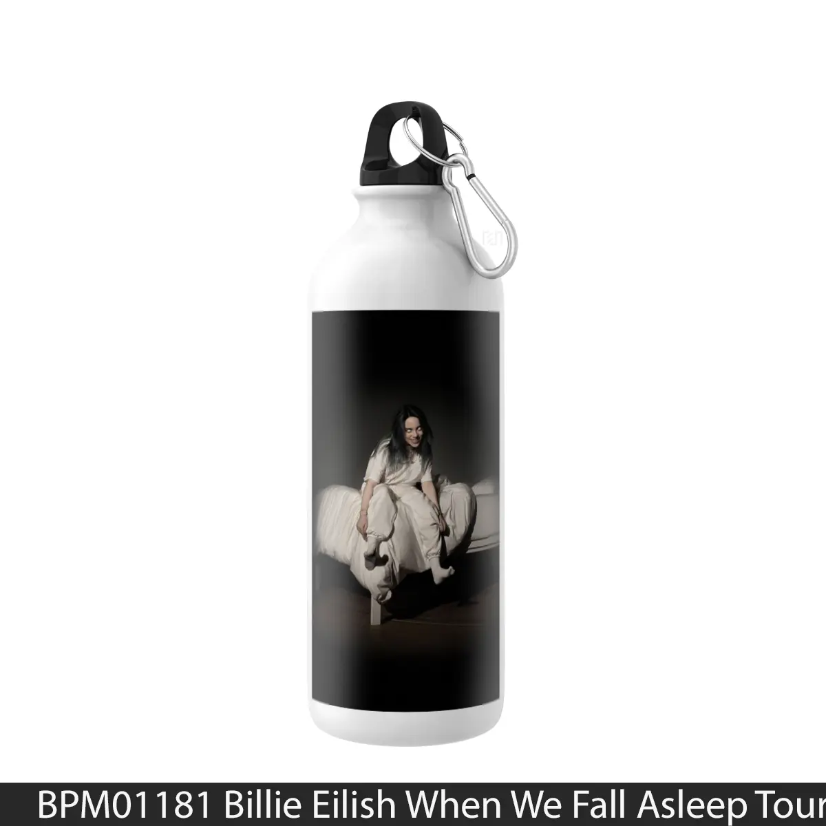 Botol Billie Eilish When We Fall Asleep Tour 2019 - Music Sport Bottle