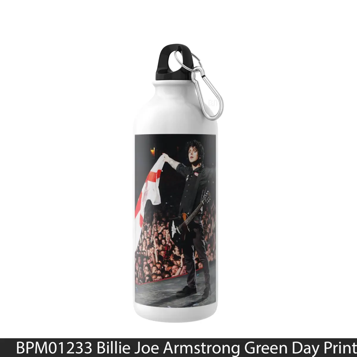 Botol Billie Joe Armstrong Green Day Print - Music Sport Bottle