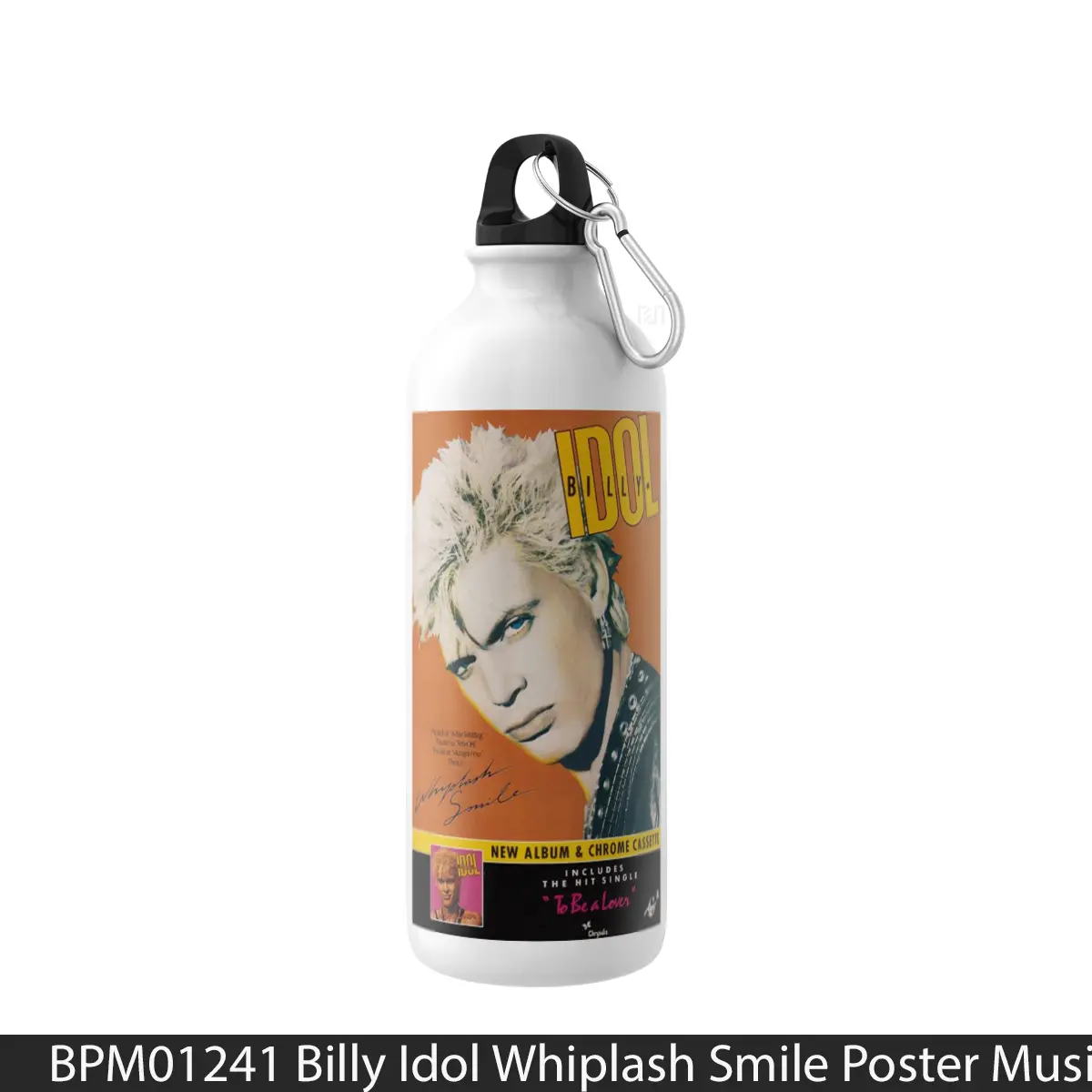 Botol Billy Idol Whiplash Smile - Music Sport Bottle