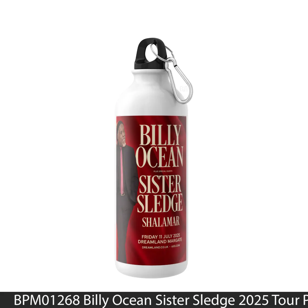 Botol Billy Ocean Sister Sledge 2025 Tour - Music Sport Bottle