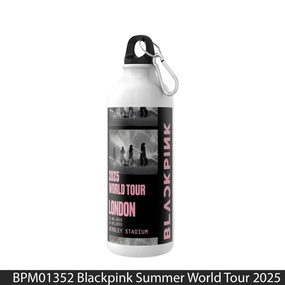 Botol Blackpink Summer World Tour 2025 London Wembley Stadium - Music Sport Bottle