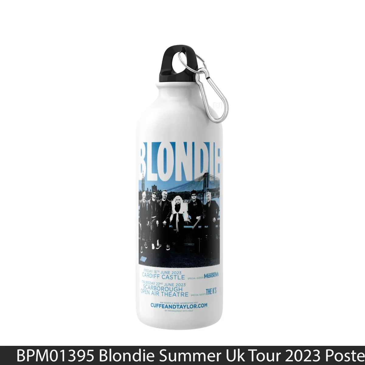 Botol Blondie Summer Uk Tour 2023 - Music Sport Bottle