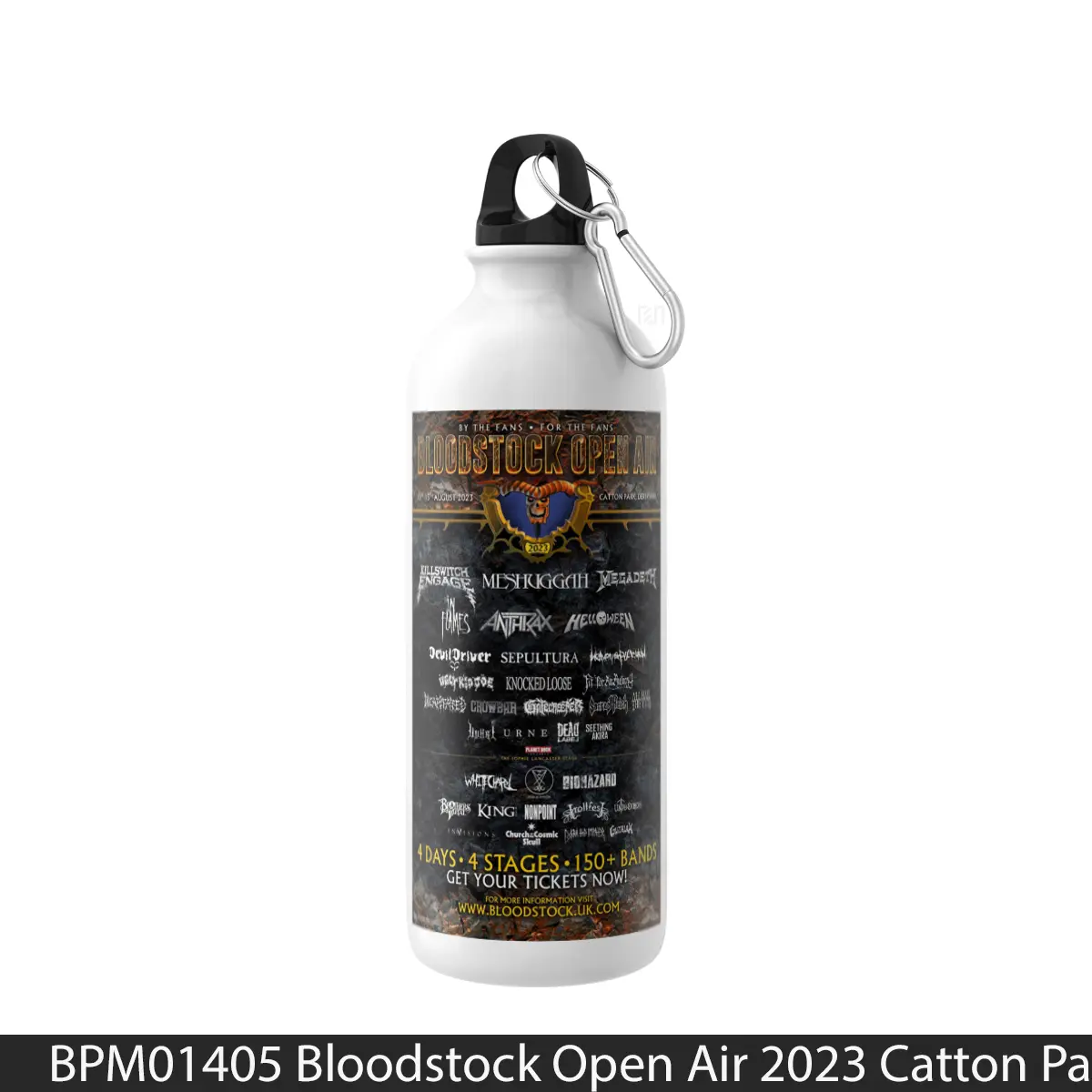 Botol Bloodstock Open Air 2023 Catton Park - Music Sport Bottle