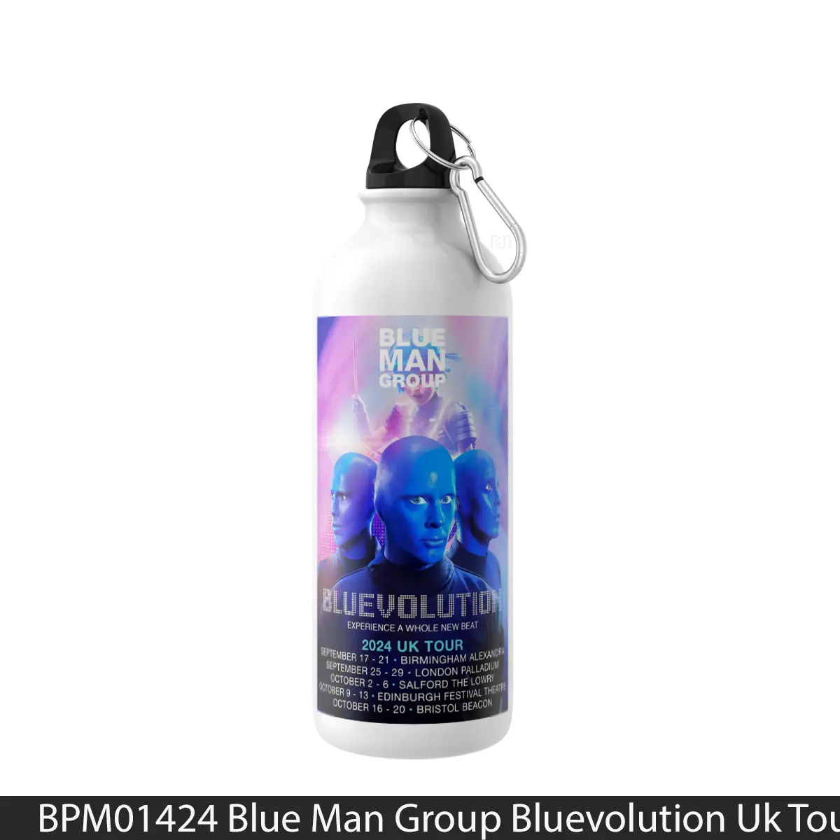 Botol Blue Man Group Bluevolution Uk Tour 2024 - Music Sport Bottle