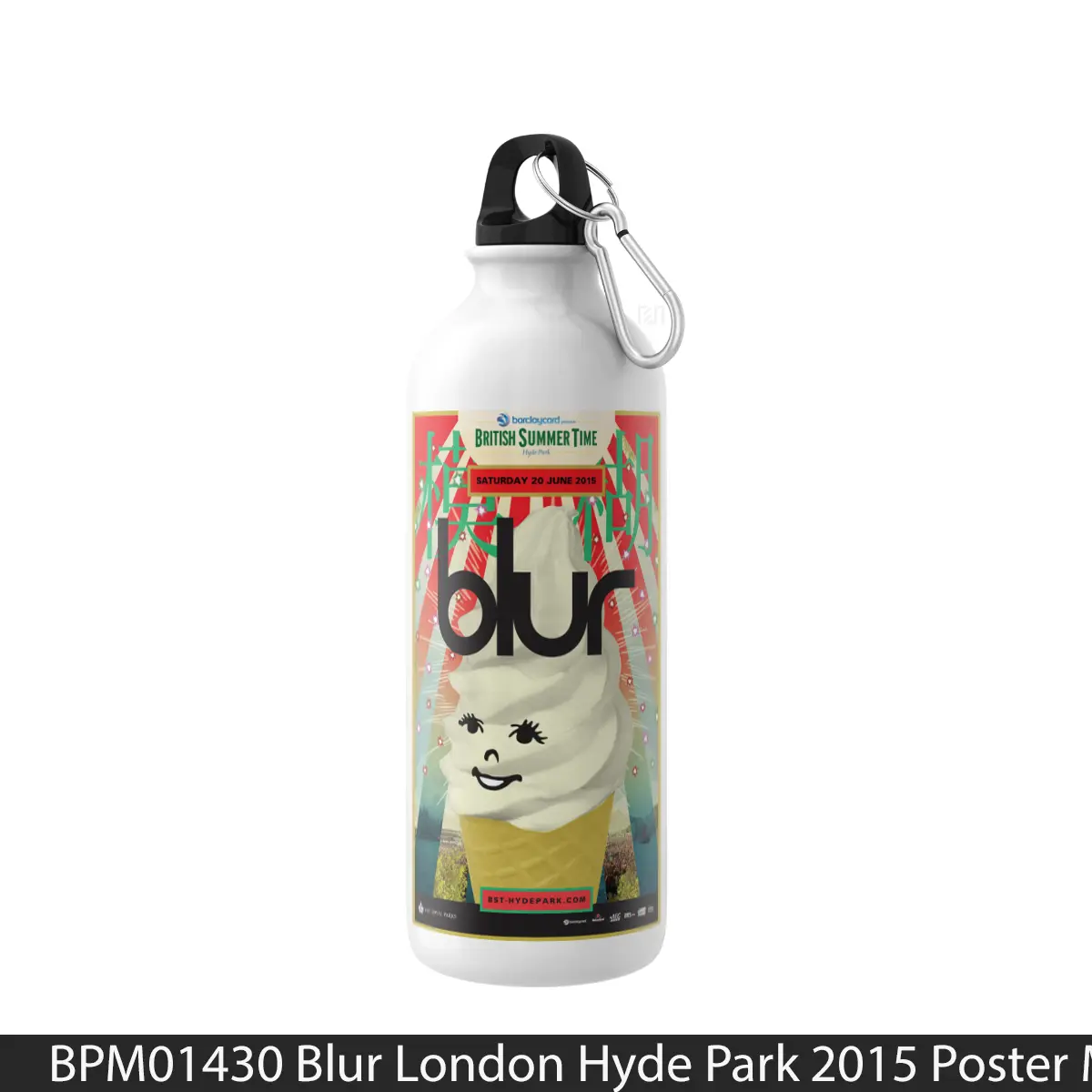 Botol Blur London Hyde Park 2015 - Music Sport Bottle