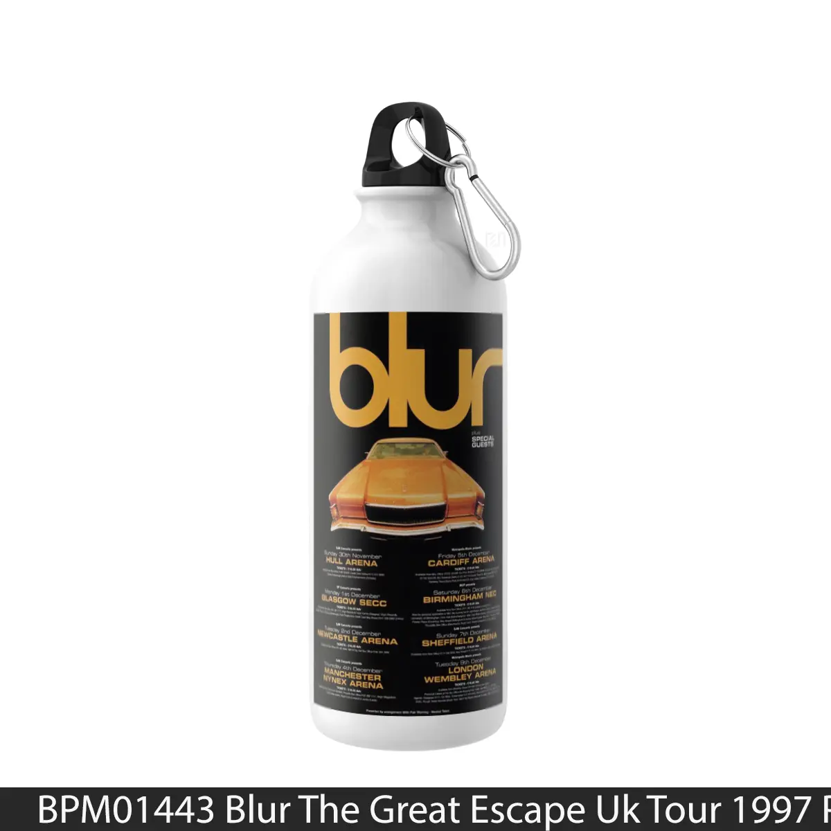 Botol Blur The Great Escape Uk Tour 1997 - Music Sport Bottle