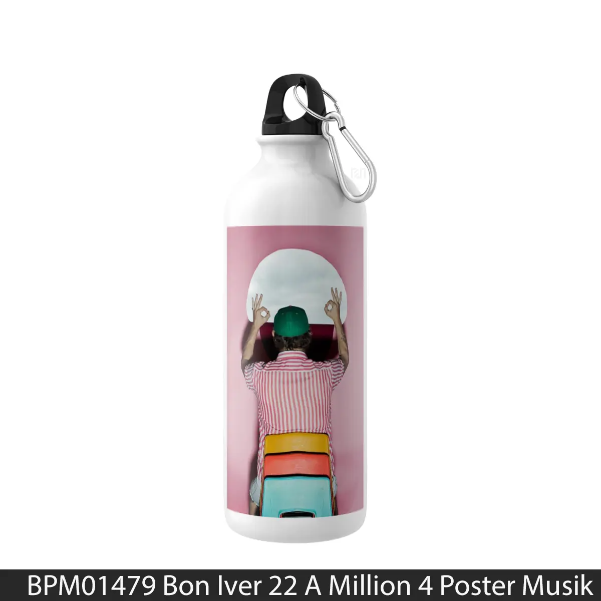 Botol Bon Iver 22 A Million 4 - Music Sport Bottle