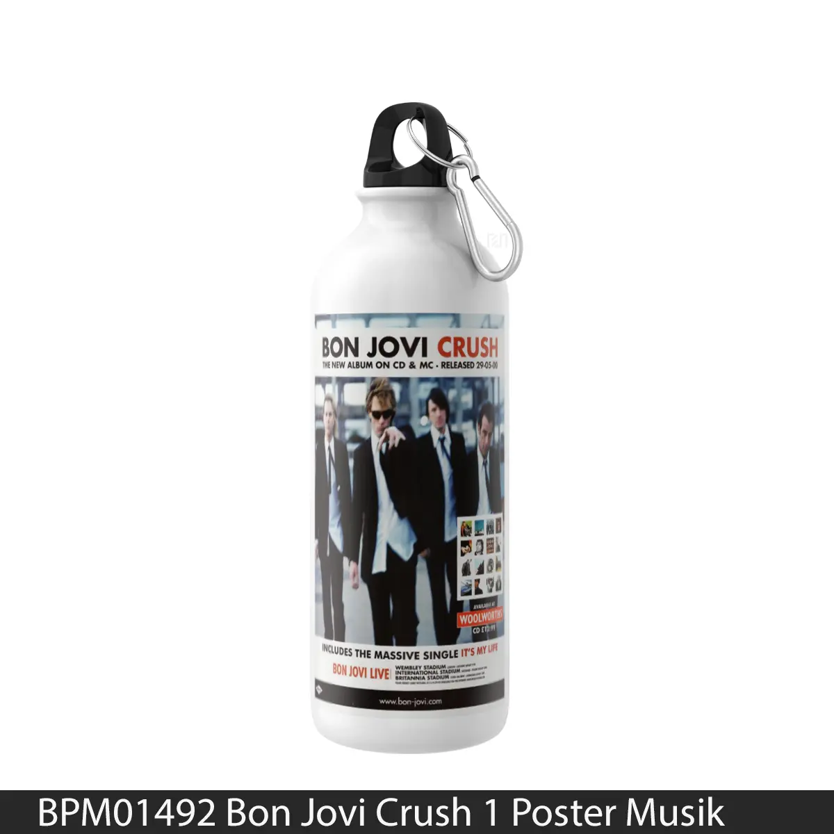 Botol Bon Jovi Crush 1 - Music Sport Bottle