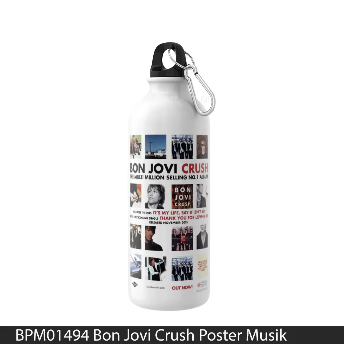 Botol Bon Jovi Crush - Music Sport Bottle
