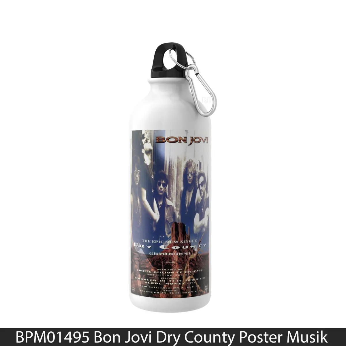Botol Bon Jovi Dry County - Music Sport Bottle