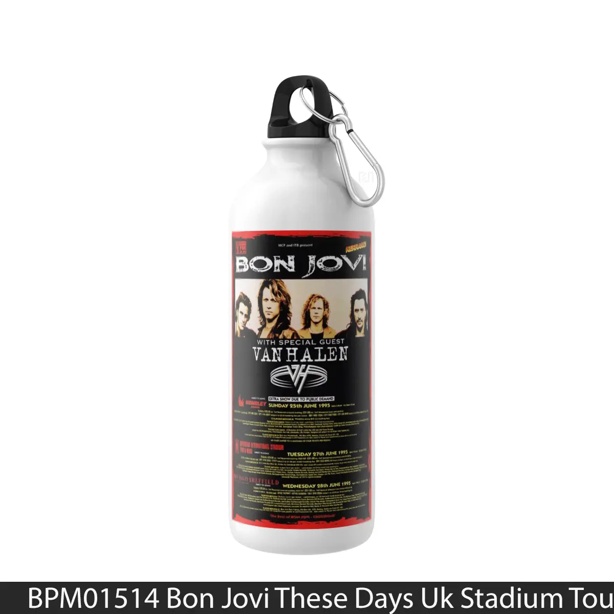 Botol Bon Jovi These Days Uk Stadium Tour 1995 - Music Sport Bottle