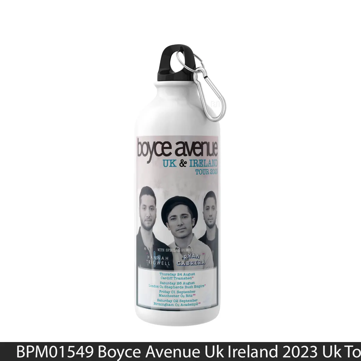 Botol Boyce Avenue Uk Ireland 2023 Uk Tour - Music Sport Bottle
