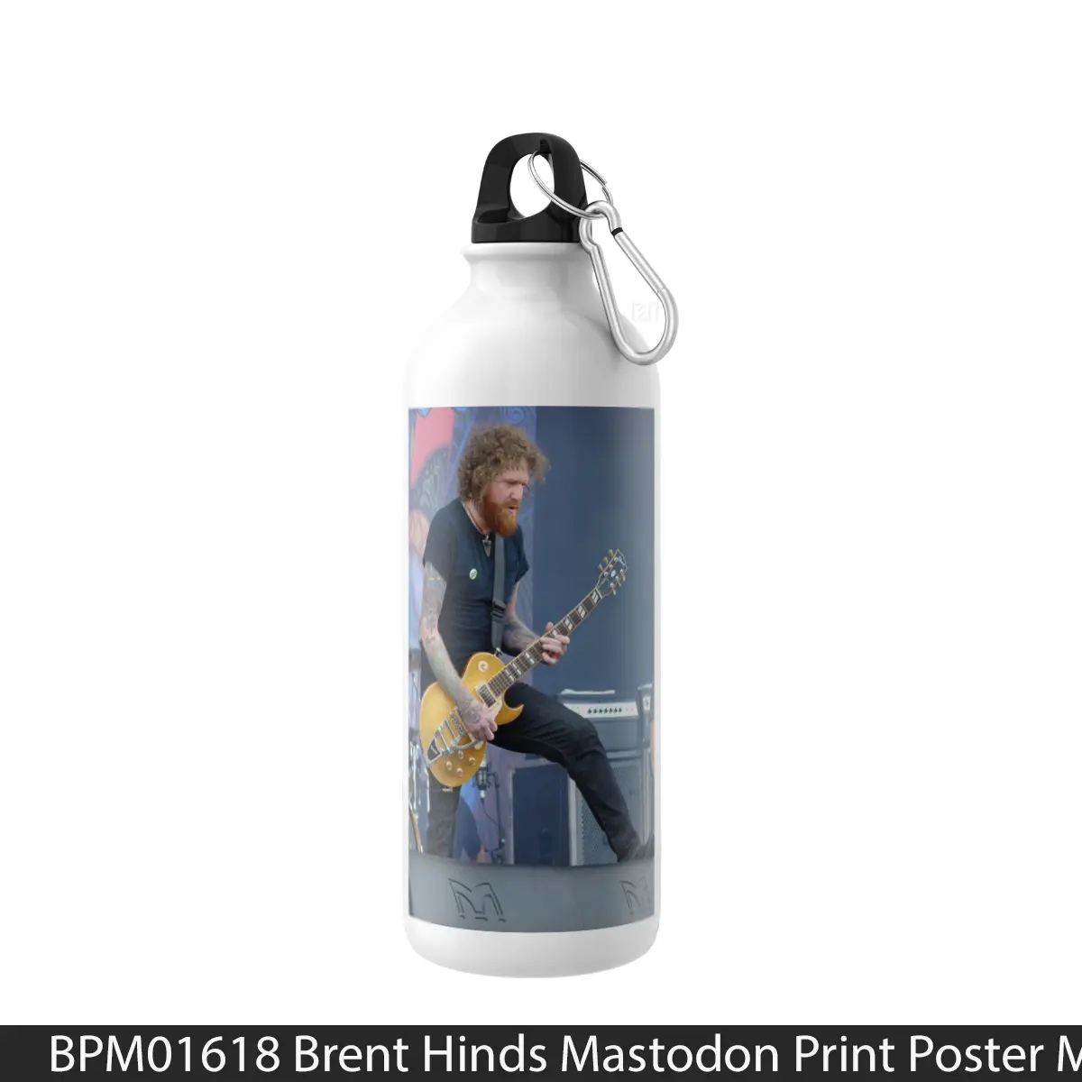 Botol Brent Hinds Mastodon Print - Music Sport Bottle